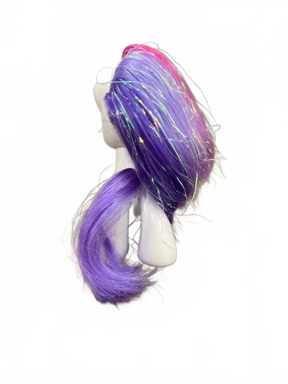 My Little Pony Sweetie Belle 2008 Generaion 3.5 Hasbro Unicorn with Glitter Hair